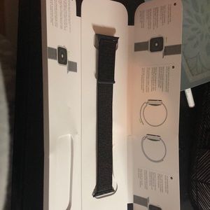 Apple Watch Band- 44mm Black Sport Loop